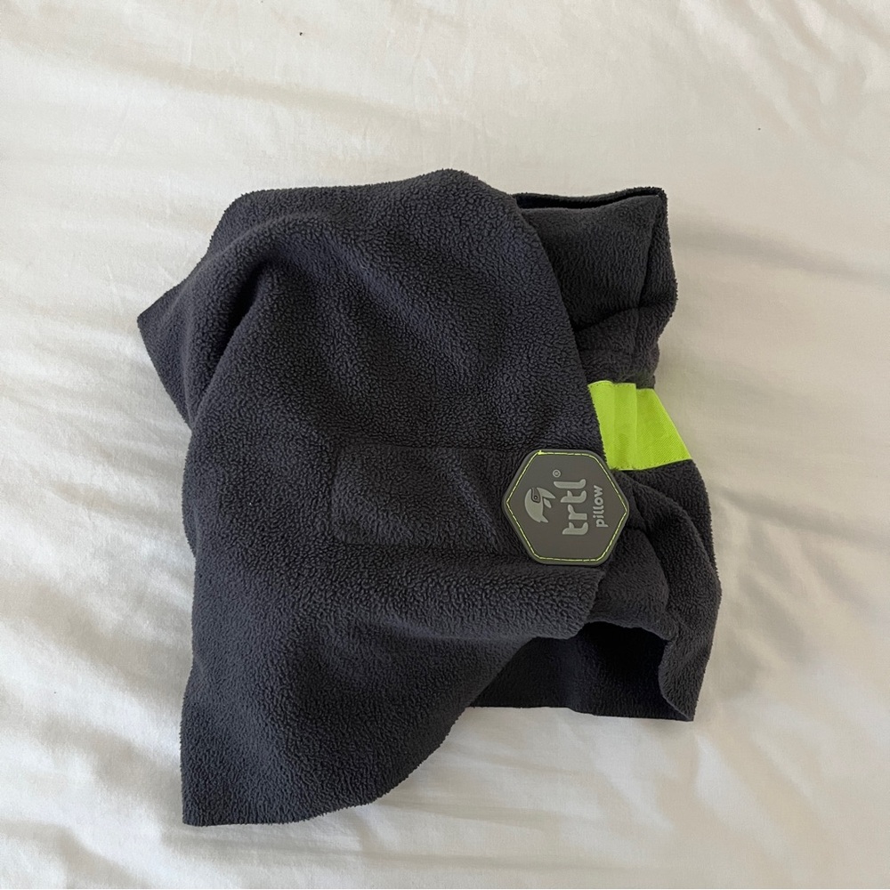grey trtl travel neck pillow